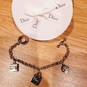 Never worn Dior Charm Bracelet